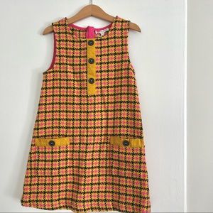 Mini Boden Retro Check Dress